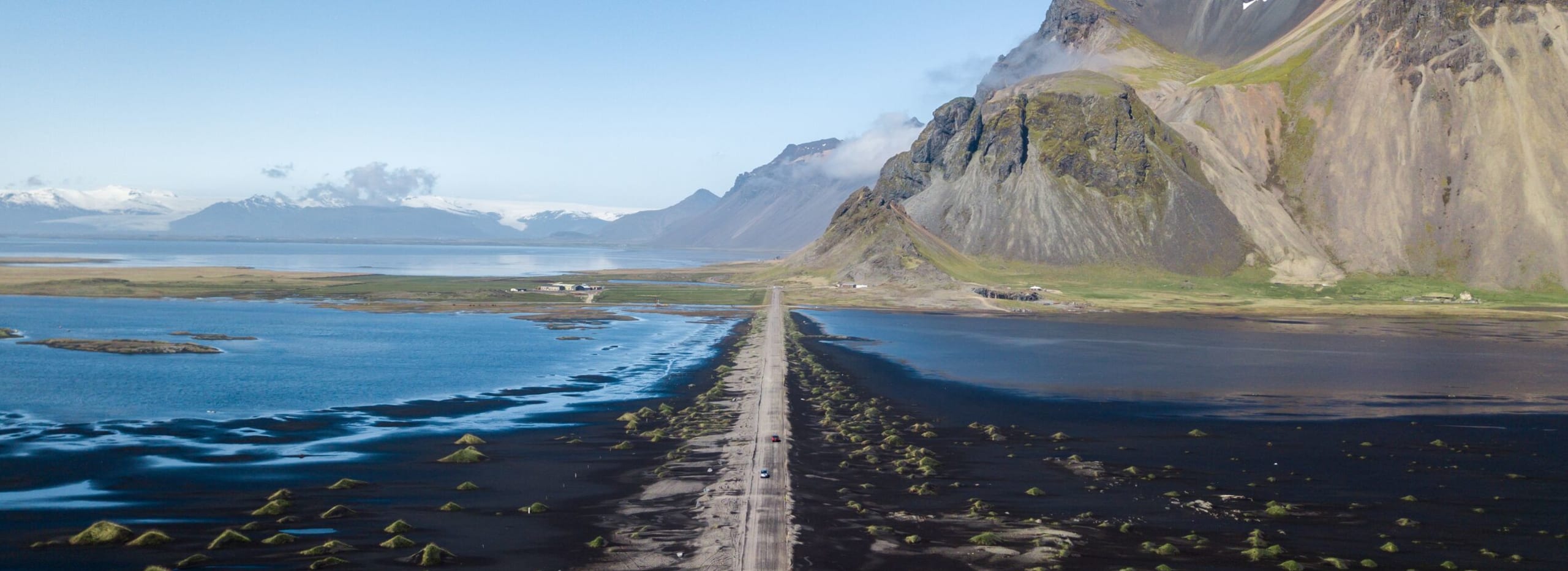 Carretera en Islandia