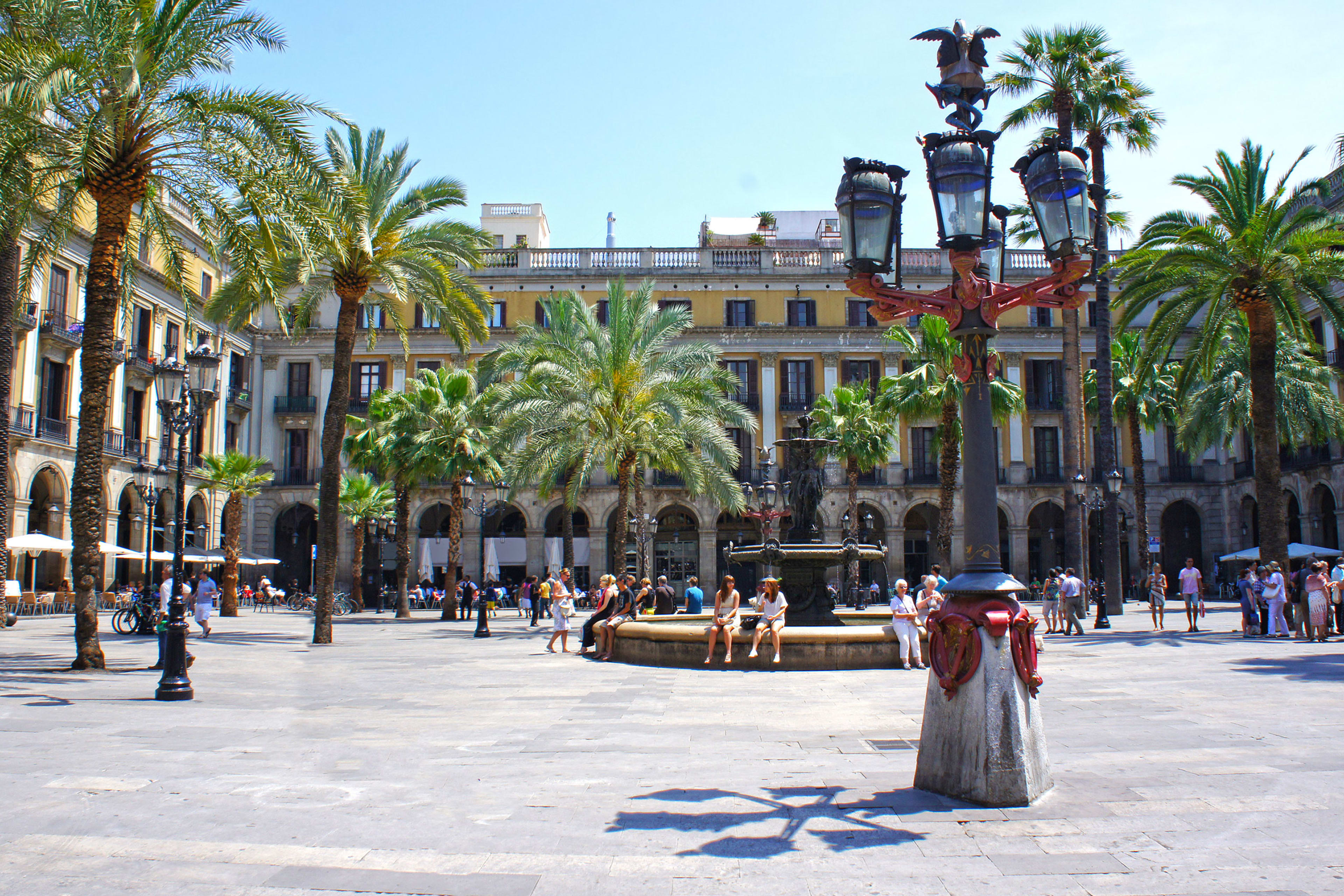 Barcelona_Palmtrees