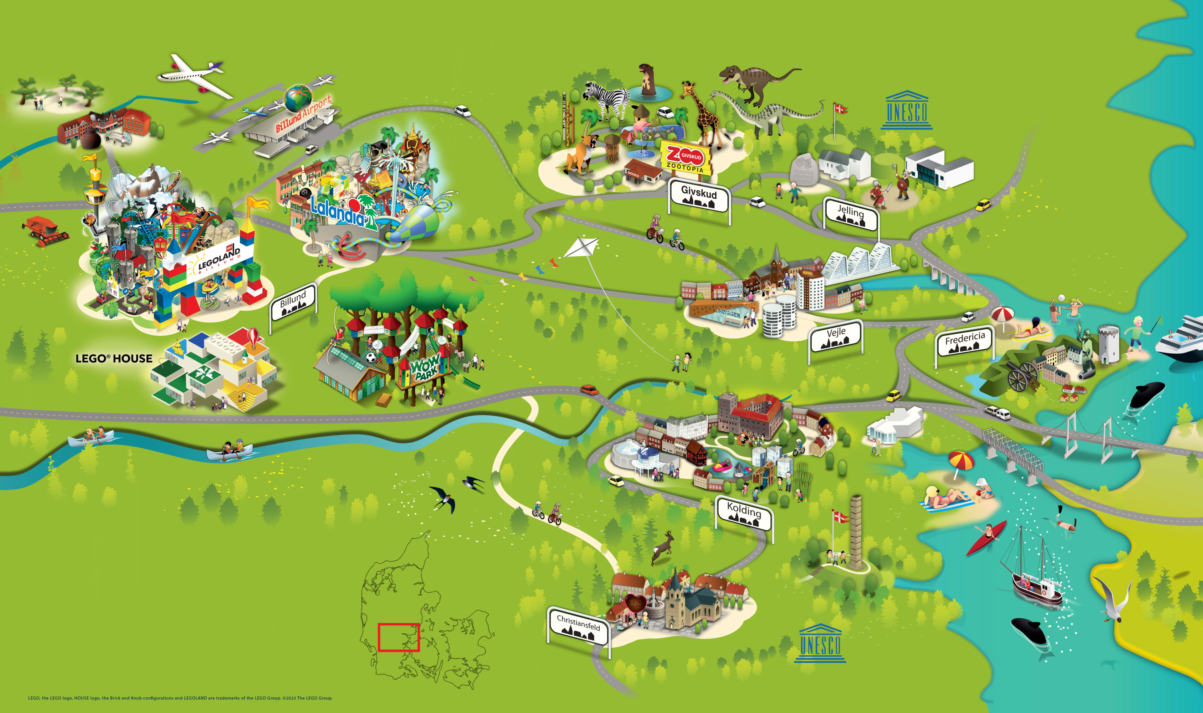 LLBR Resort Map