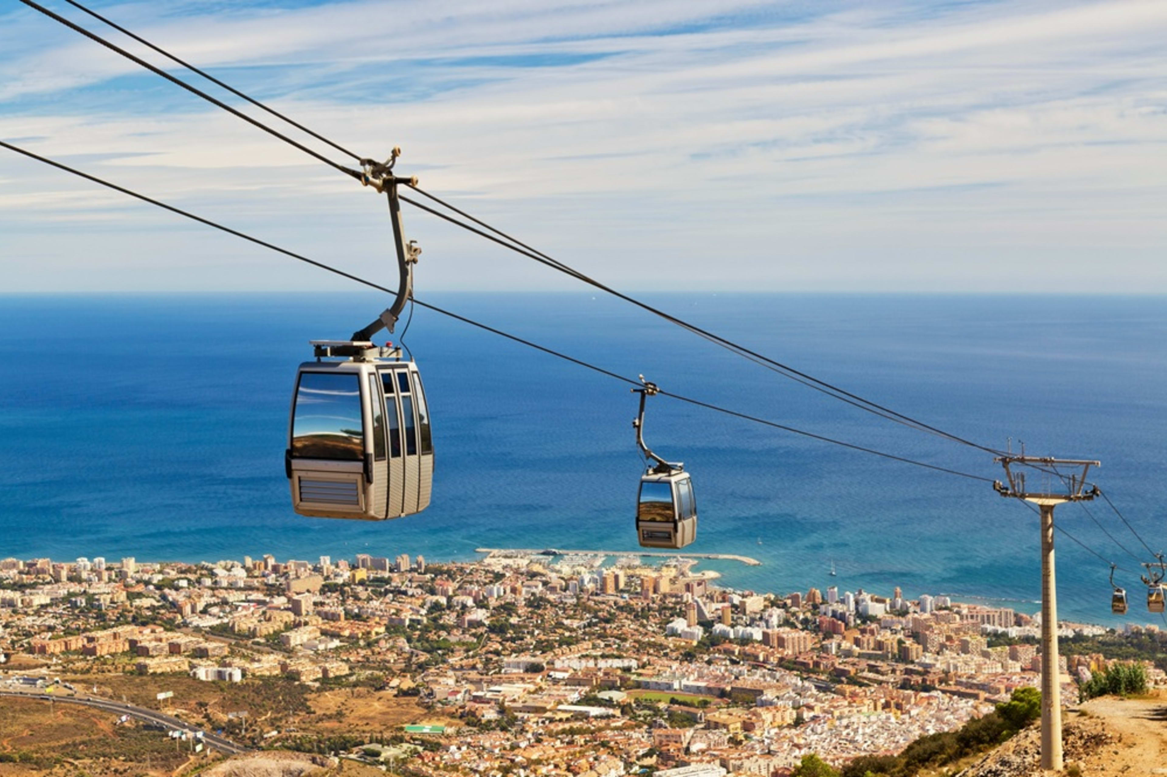Benalmadena - kláfarnir