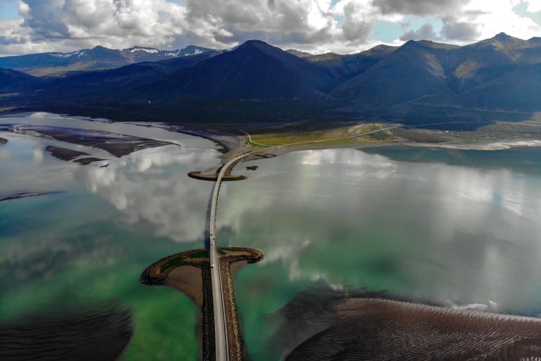 Borgarnes-aerial-view