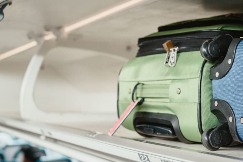 Carry on in overhead compartment