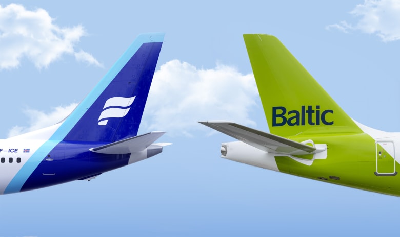 Icelandair-airbaltic-tails